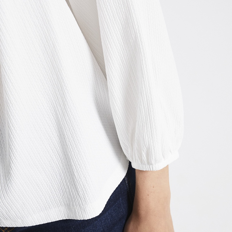 Top "Ava" Off white